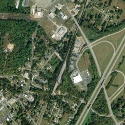 Daisy Tennessee High Resolution Satellite Map