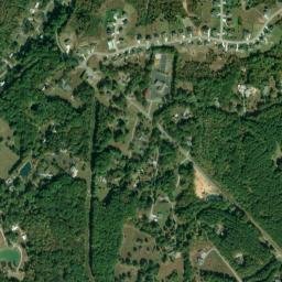 Shady Grove Shores Tennessee High Resolution Satellite Map