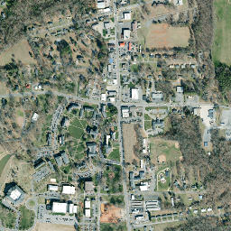 Boiling Springs map(satellite map)