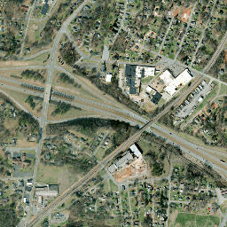 Andrew Jackson Highway, Kings Mountain Satellite Map