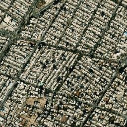 Kashmar map(satellite map)