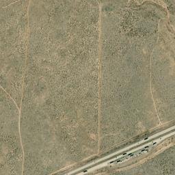 Highway 66 & Interstate 40, Adrian, TX High Resolution Satellite Map