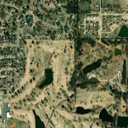 601-699 Golf Road Seminole OK High Resolution Satellite Map