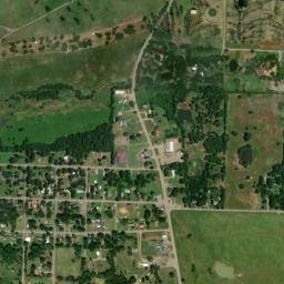Bonanza Arkansas High Resolution Satellite Map