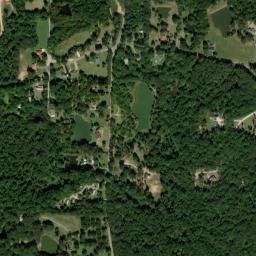 Hickory Withe map(satellite map)