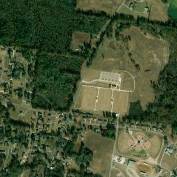 New Town Tennessee High Resolution Satellite Map