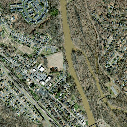 Cramerton map(satellite map)