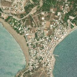 Palaióchora map(satellite map)