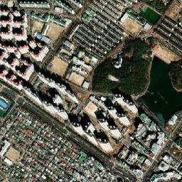 Changwon map(satellite map)