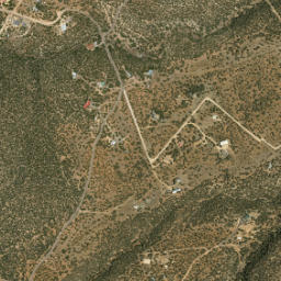 665 La Madera Road, Sandia Park, NM  High Resolution Satellite Map