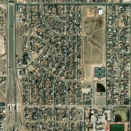 1804 Magnolia Street, Amarillo, TX 79107 High Resolution Satellite Map