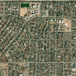 1604-1606 N Manhattan St Amarillo High Resolution Satellite Map