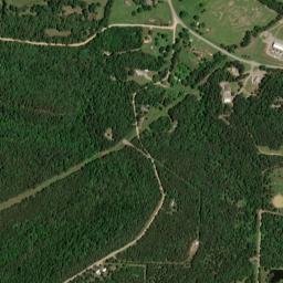Driggs Arkansas High Resolution Satellite Map