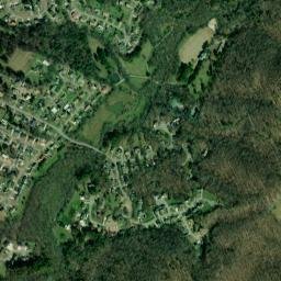 Mapleton Hills Tennessee High Resolution Satellite Map