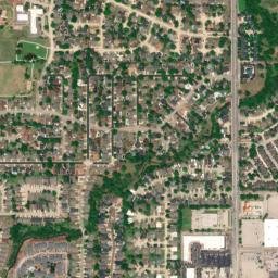 431-521 36th Avenue Northwest, Norman High Resolution Satellite Map