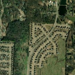 3714 Brunswick Road Memphis TN 38133 High Resolution Satellite Map