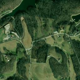 Beech Hill Tennessee High Resolution Satellite Map