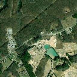 Sand Switch Tennessee High Resolution Satellite Map