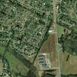 Lee Estates Tennessee High Resolution Satellite Map