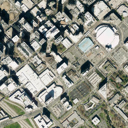 Charlotte map(satellite map)