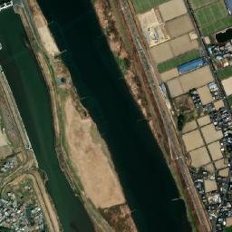 Kaizu-shi map(satellite map)
