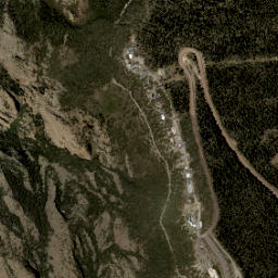 Sandia Crest Scenic Highway, Cibola National Forest (Picnic G High Resolution Satellite Map