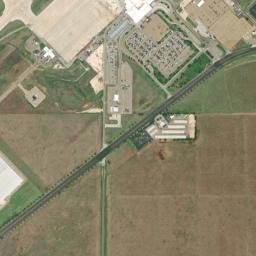 Airport Boulevard, Rick Husband Amarillo International Airpor High Resolution Satellite Map