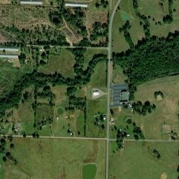 Hill Creek Arkansas High Resolution Satellite Map