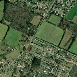 Villa Heights Tennessee High Resolution Satellite Map