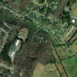 Kingwood Estates Tennessee High Resolution Satellite Map