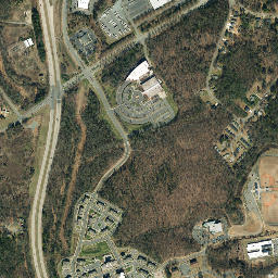  Horace St, Charlotte, NC 28208 High Resolution Satellite Map