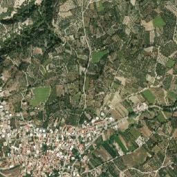 Káto Asítai map(satellite map)