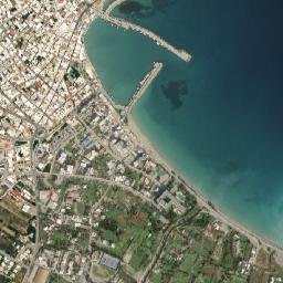 Sitia map(satellite map)