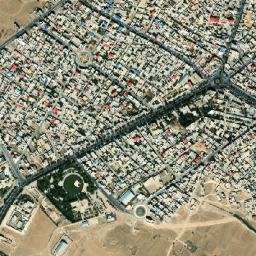 Kaboodrahang map(satellite map)