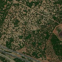 Historic Route 66 Flagstaff AZ 86001 High Resolution Satellite Map