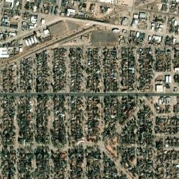 1800 West 8th Avenue Amarillo TX High Resolution Satellite Map