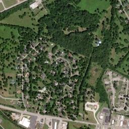 Gordon Tennessee High Resolution Satellite Map