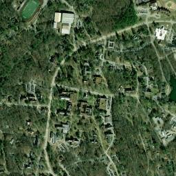 Sewanee map(satellite map)