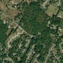 Cross Timbers Tennessee High Resolution Satellite Map