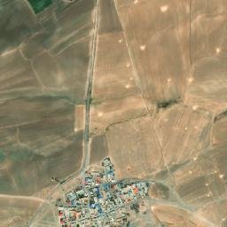 Anjir Baghi map(satellite map)
