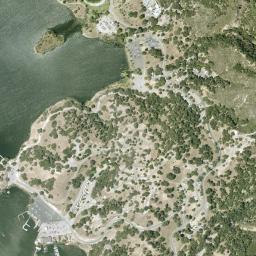 Satellite view of Lopez Lake