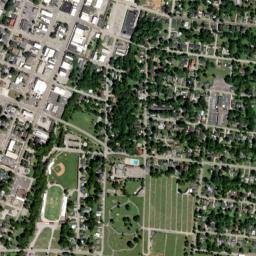 Pulaski map(satellite map)