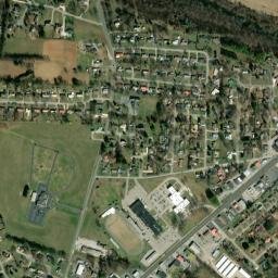 Bel-Aire Heights Tennessee High Resolution Satellite Map