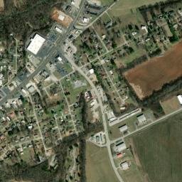 Scenic Heights Tennessee High Resolution Satellite Map