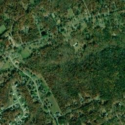 Laurel Creek Tennessee High Resolution Satellite Map