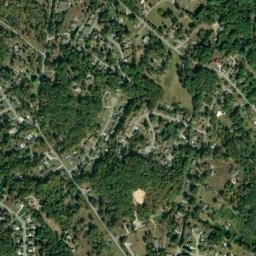 Richland Crest Tennessee High Resolution Satellite Map