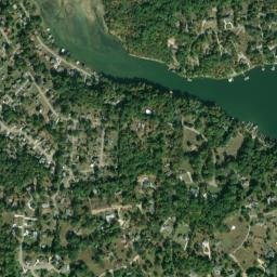 Sequoyah Hills Tennessee High Resolution Satellite Map