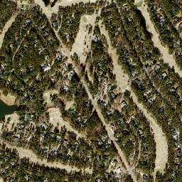 Satellite view of Pinehurst