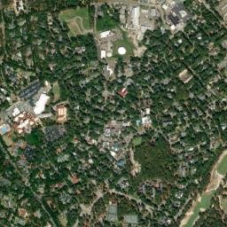 Pinehurst map(satellite map)
