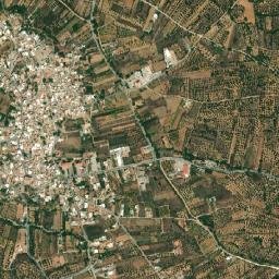 Thrapsanón map(satellite map)